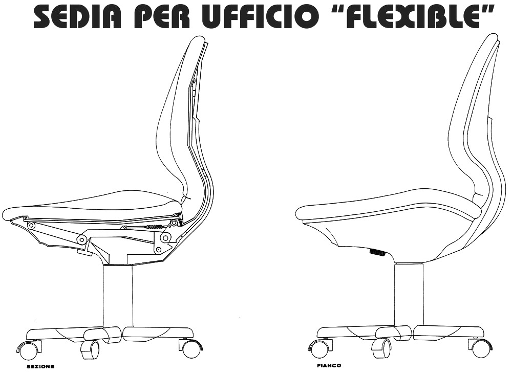 Sedia per Ufficio "FLEXIBLE"