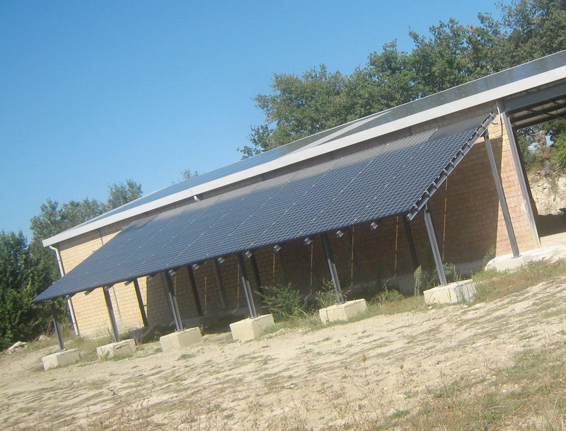 Impianto FV 10 Kwp - Camillo 2 (Pensilina)